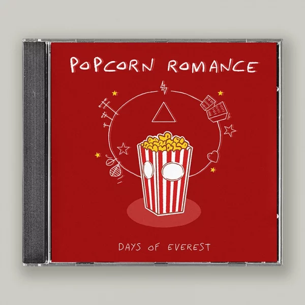 Mockup fiche produit cd Popcorn Romance